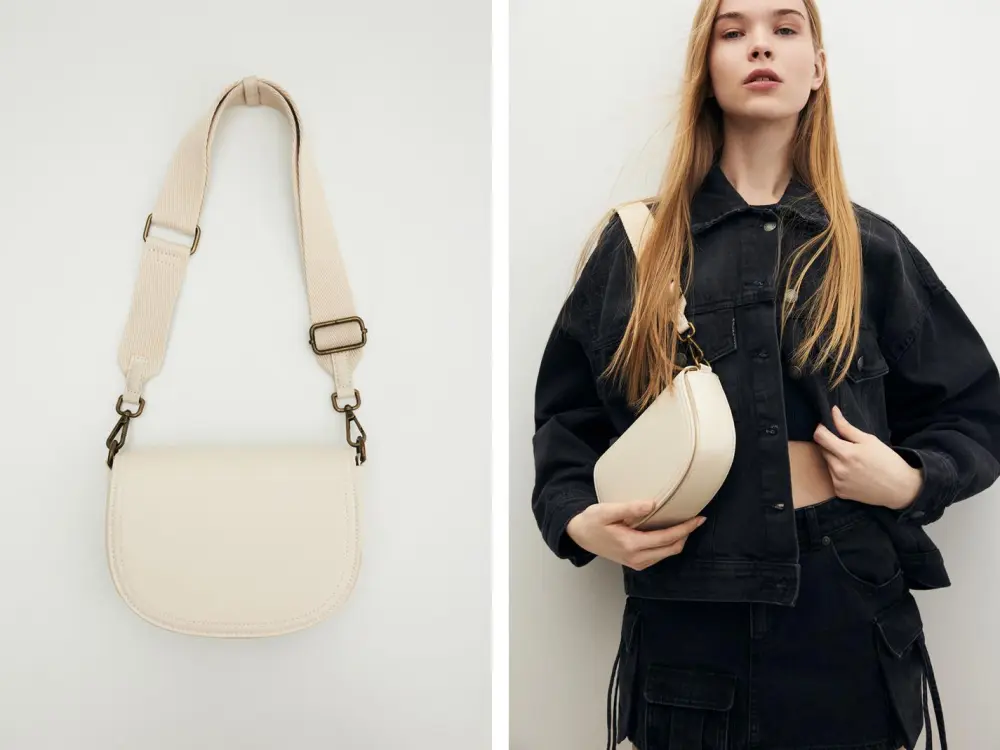 Bolso bandolera solapa
