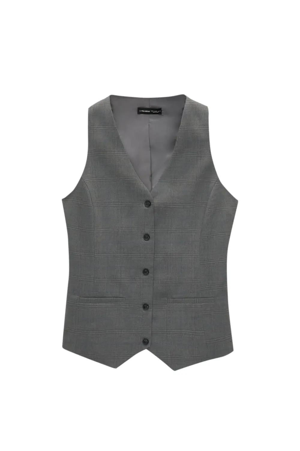 Plaid vest