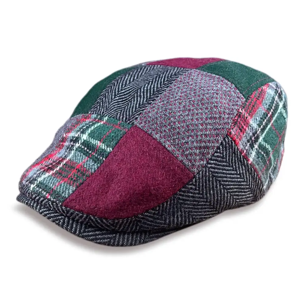 The Scrooge Boston Scally Cap - Patchwork