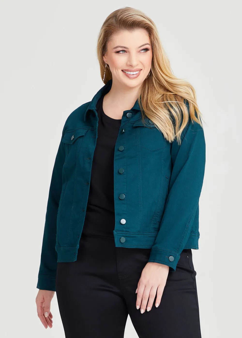 Coloured Classic Denim Jacket