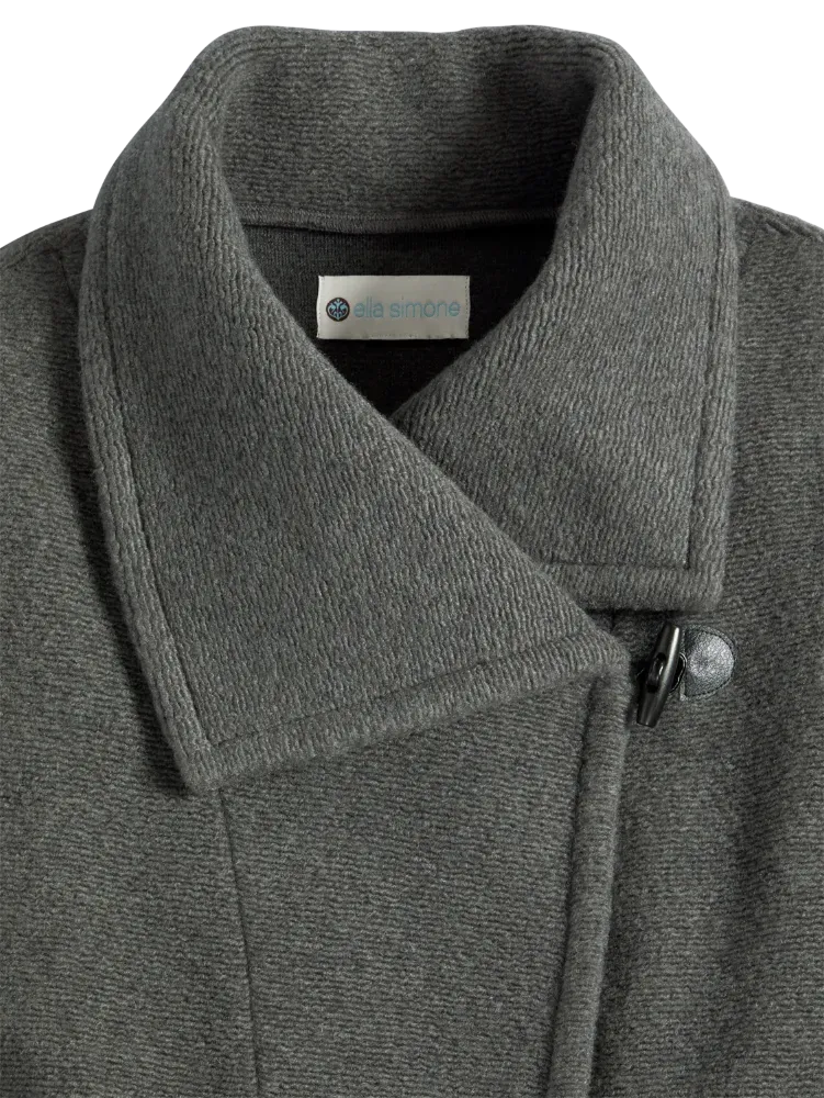 Ella Simone Berber Fleece Wool Coat