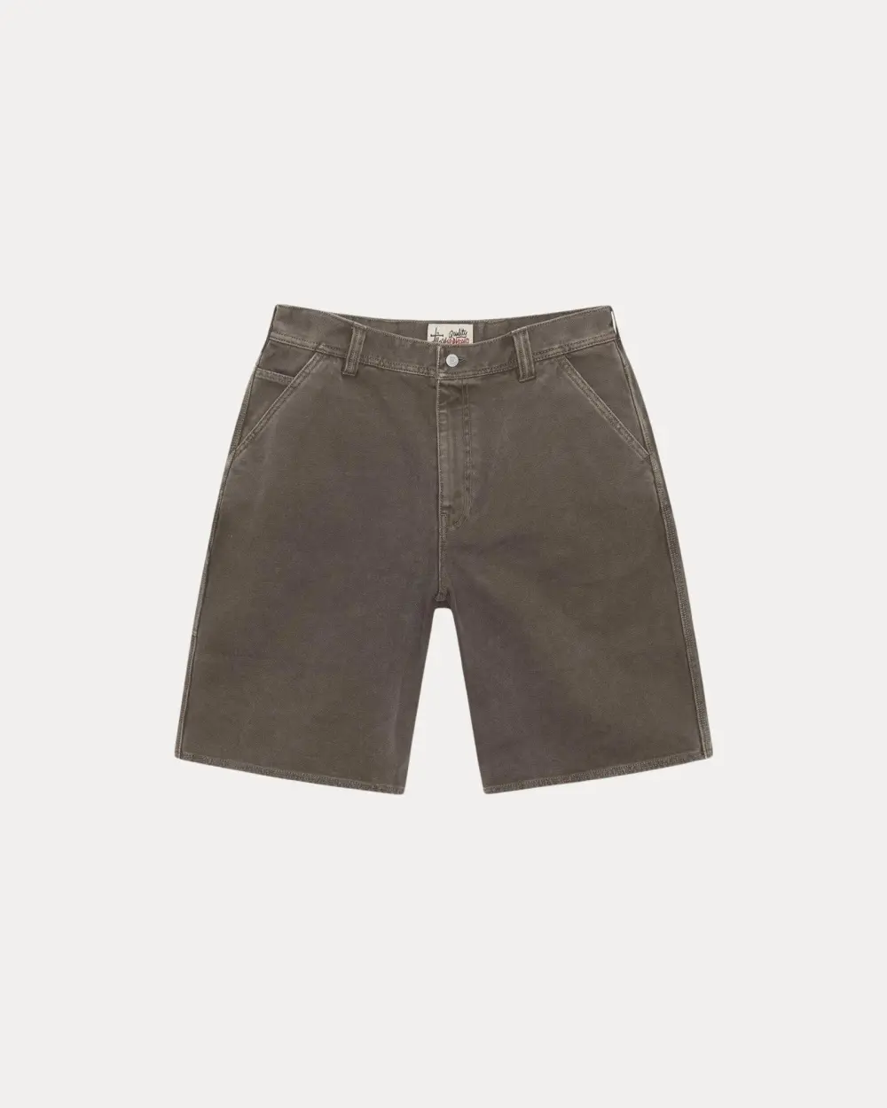 WORK SHORT WASHED CANVAS