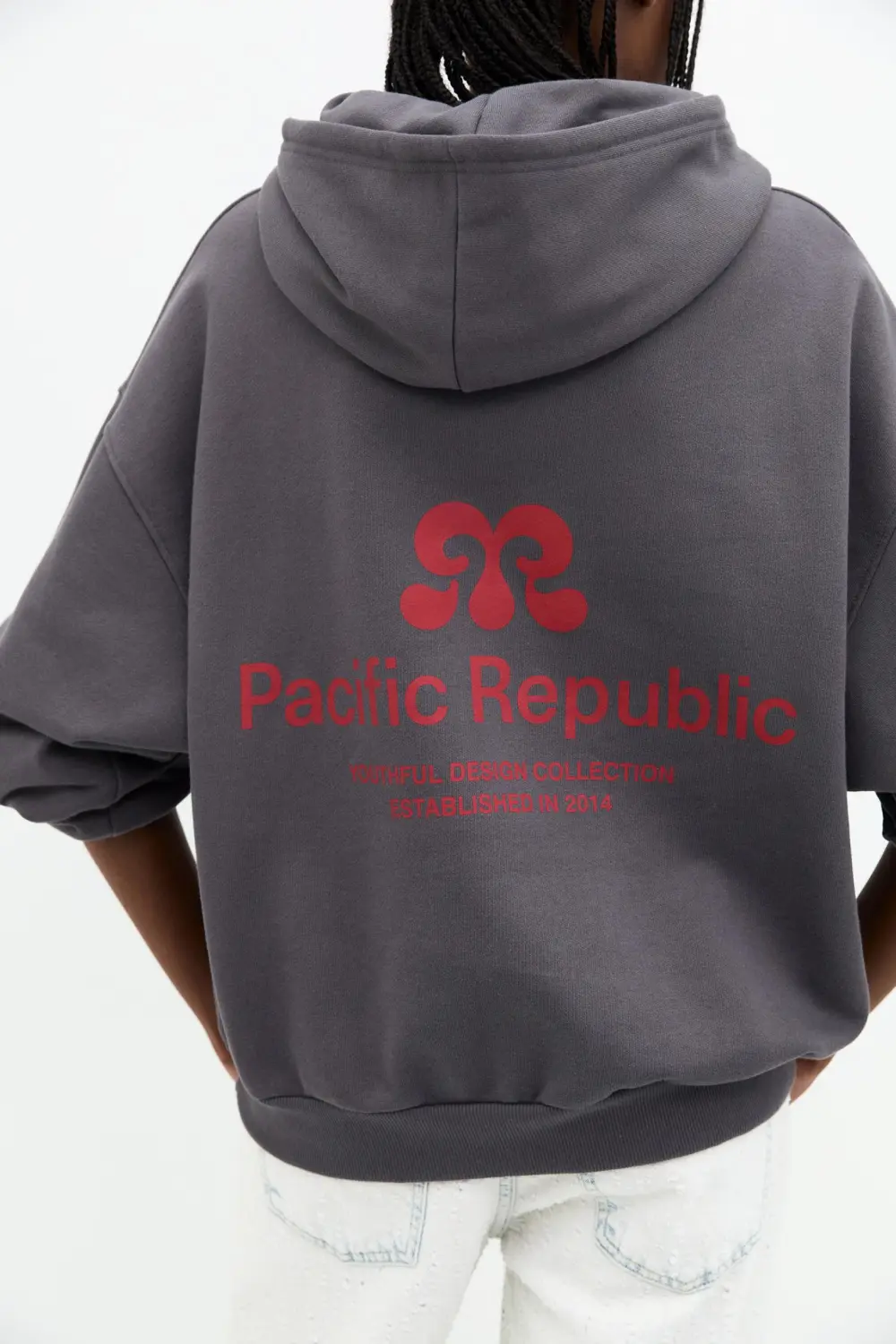 Sudadera boxy Pacific Republic