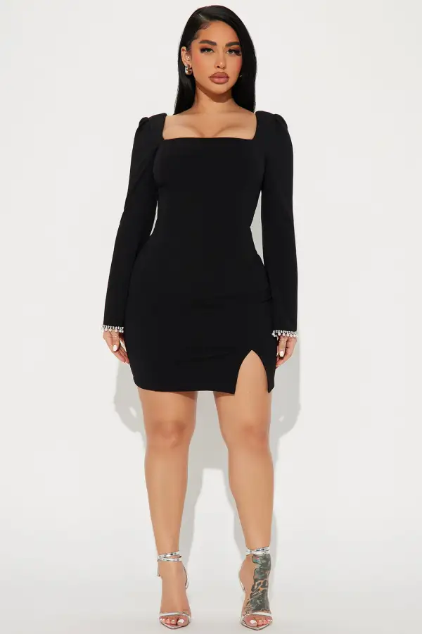 Savanna Mini Dress - Black