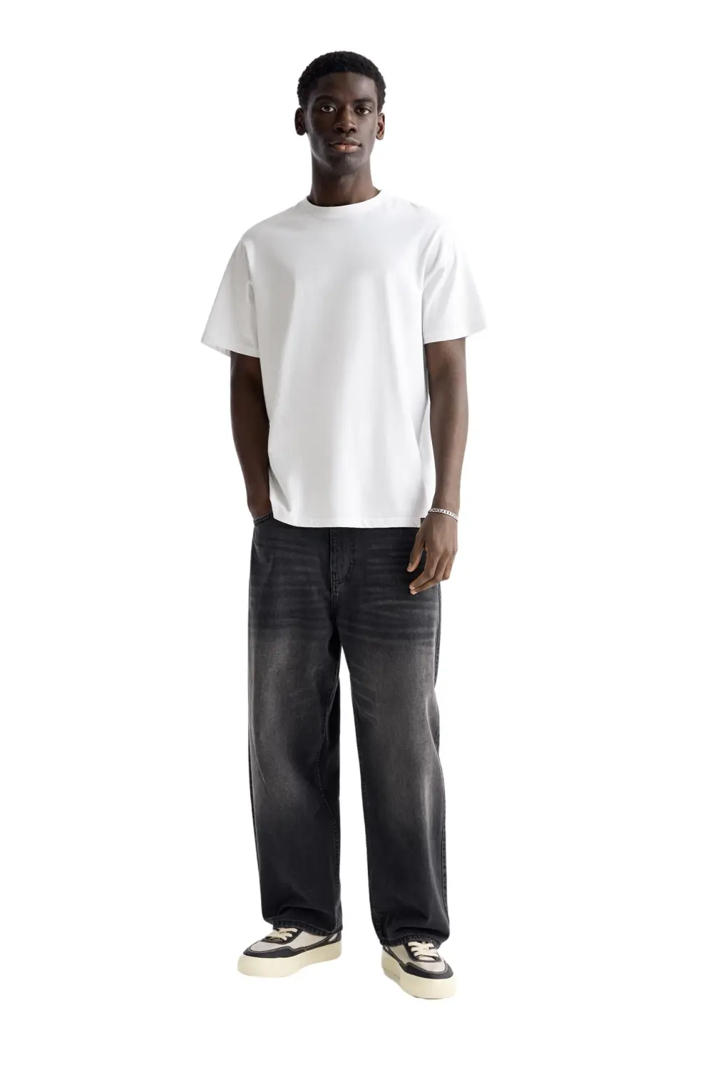 Basic short sleeve cotton T-shirt