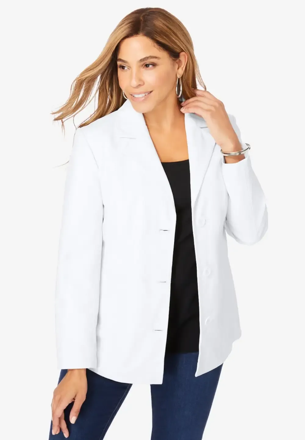 Leather Blazer