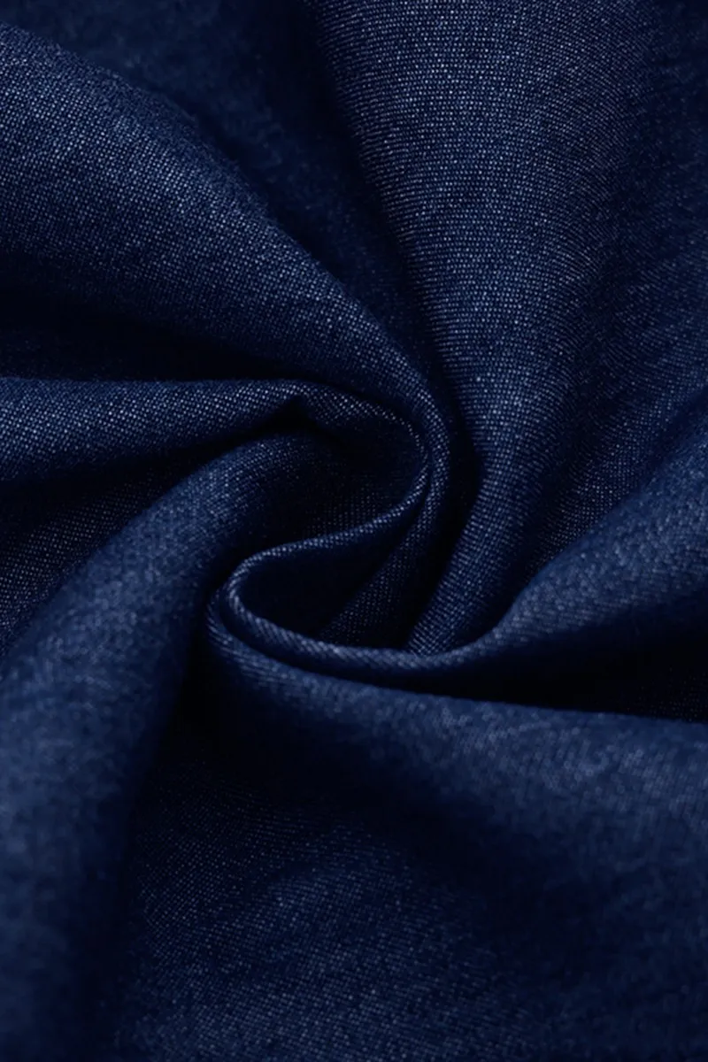 Wash Pleated Detail Wide Leg Mid Rise Jeans