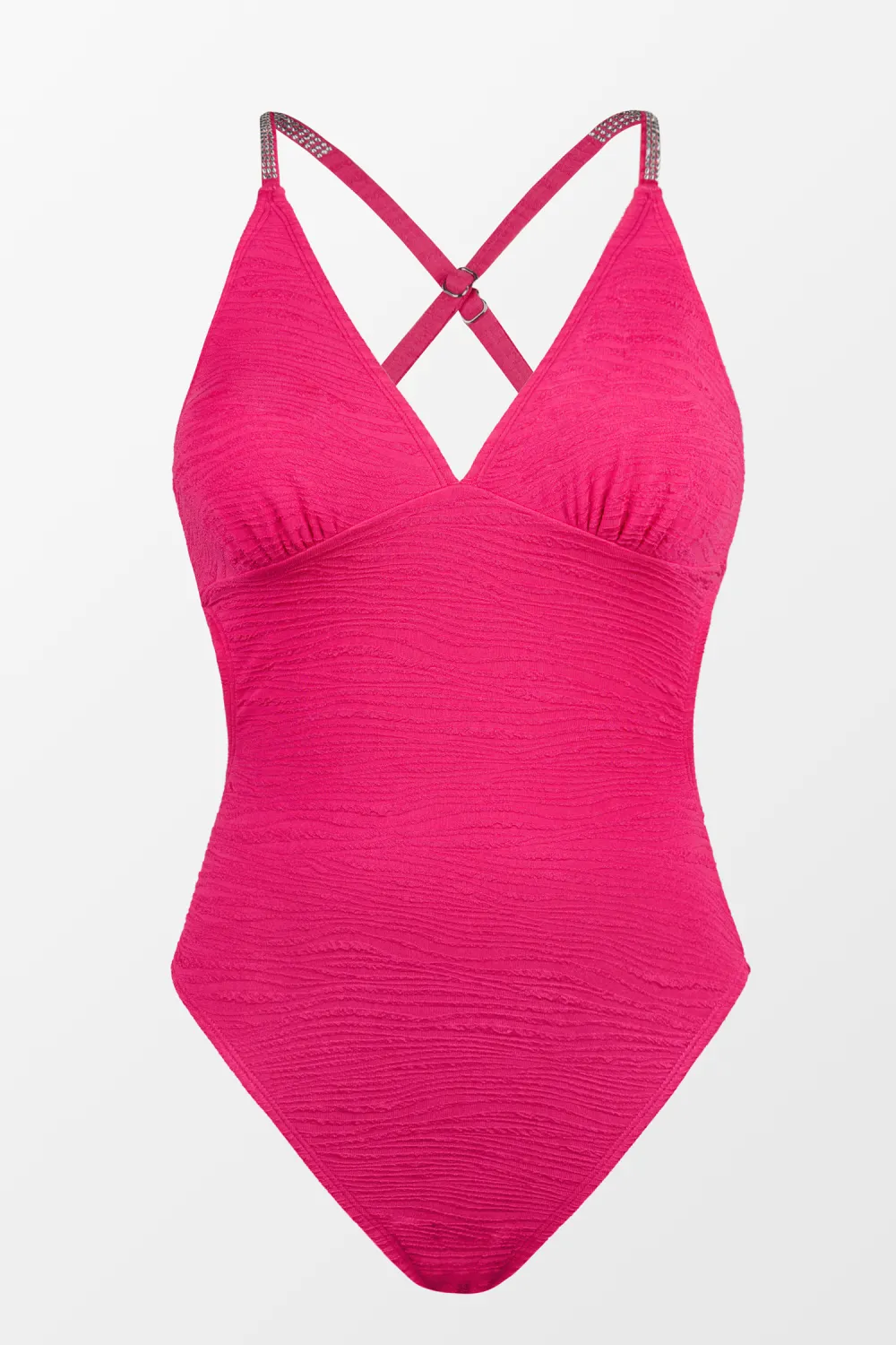 Navy Crossback Cutout One-Piece