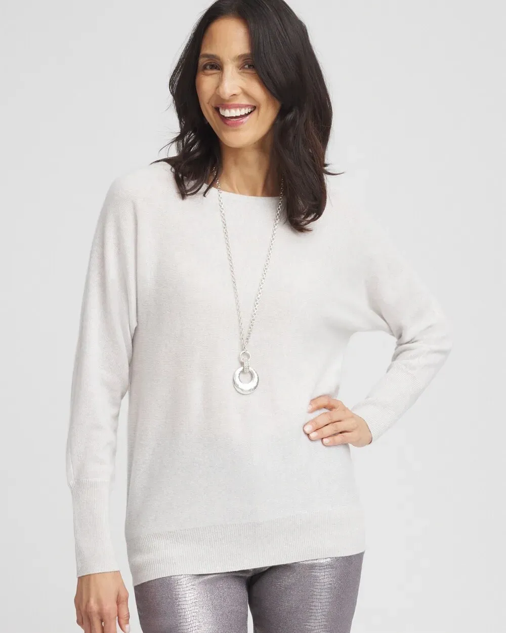 Cashmere Bateau Neck Sweater