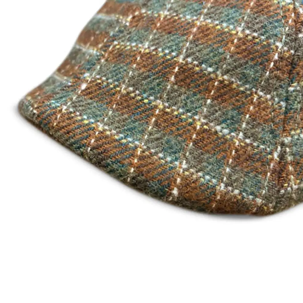 The Harvestland Boston Scally Cap - Plaid