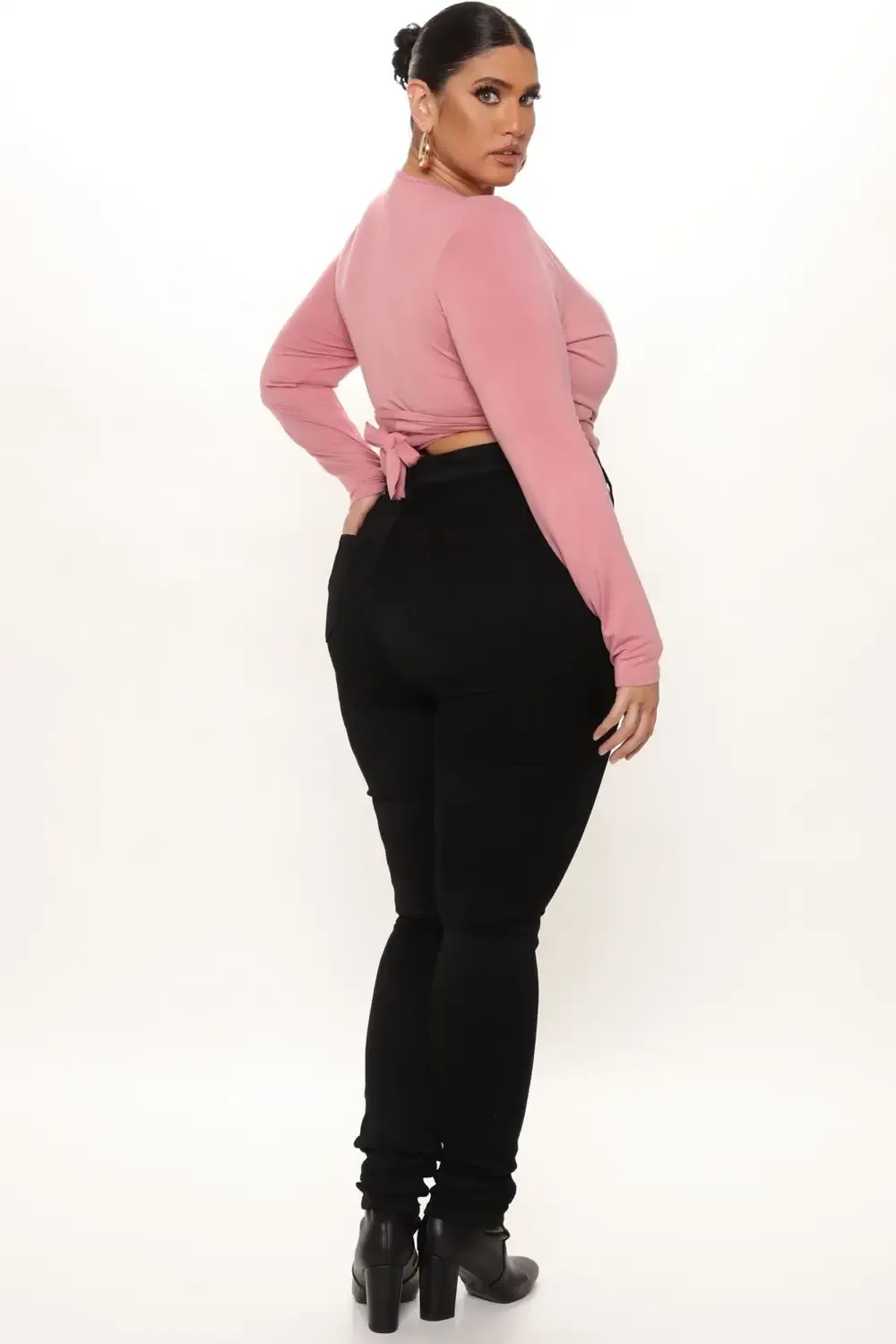 Tall Eva Super Soft Curvy Skinny Jean - Black
