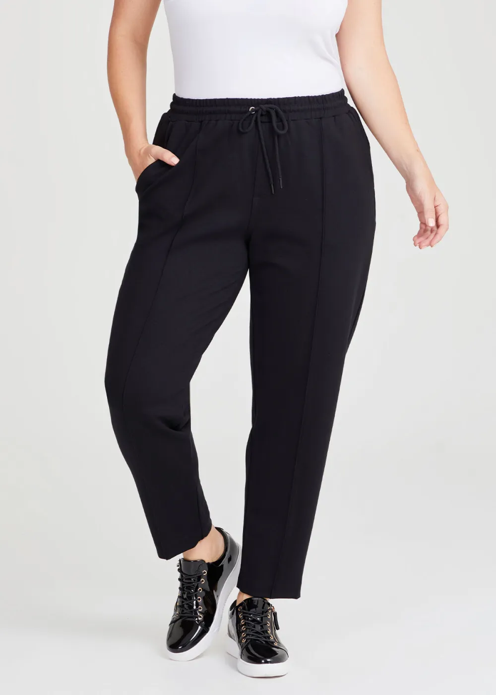 Ponte Seam Detail Jogger