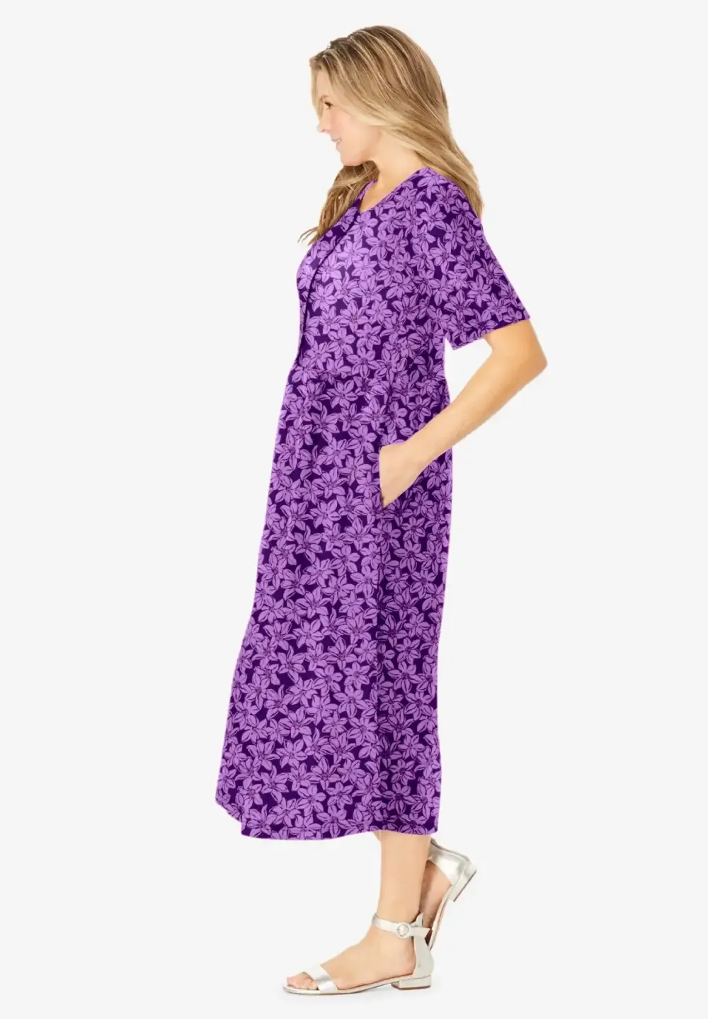 Button-Front Essential Dress