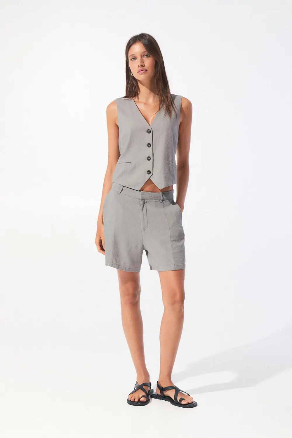 Rustic suit vest