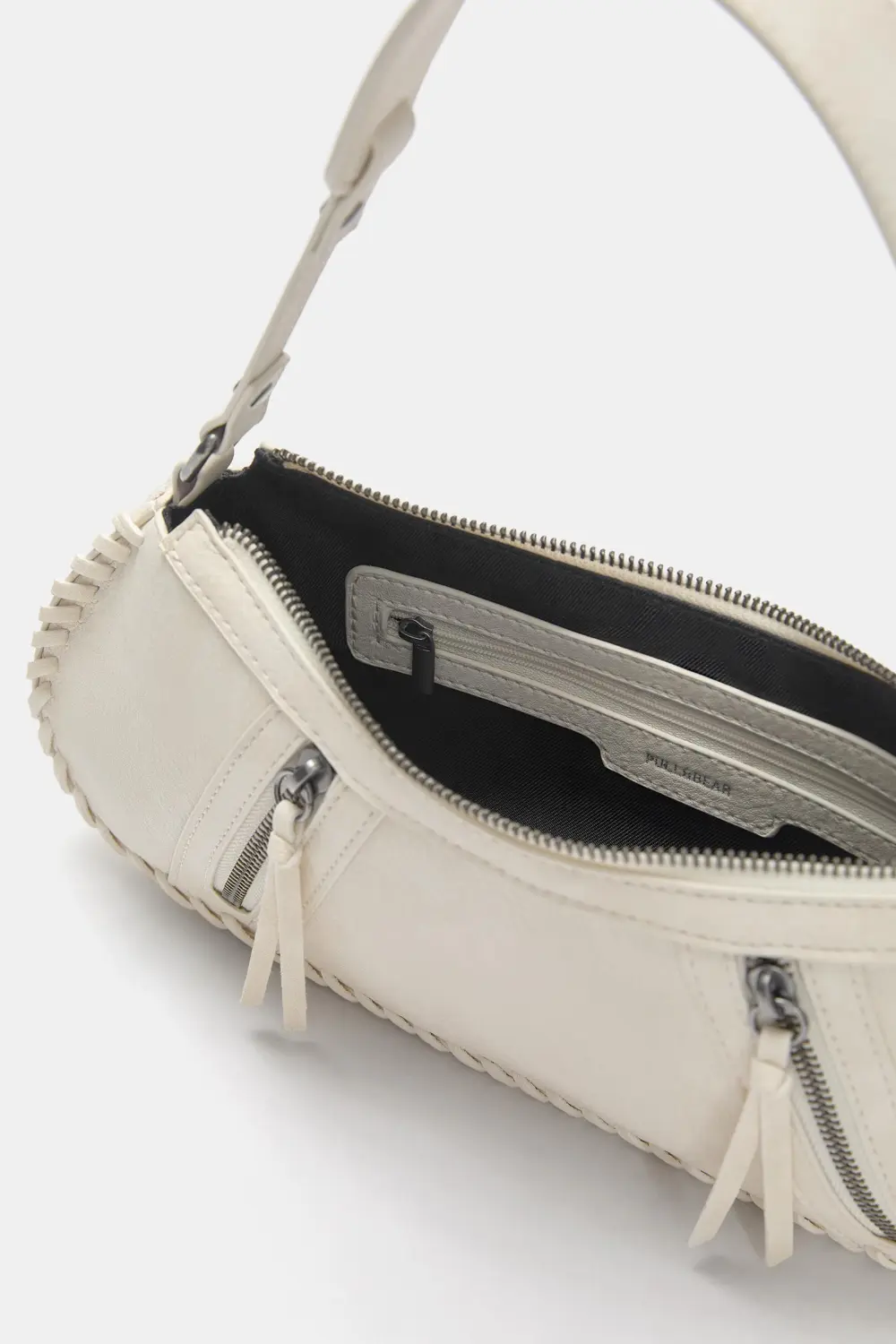 Bolso de hombro cremalleras