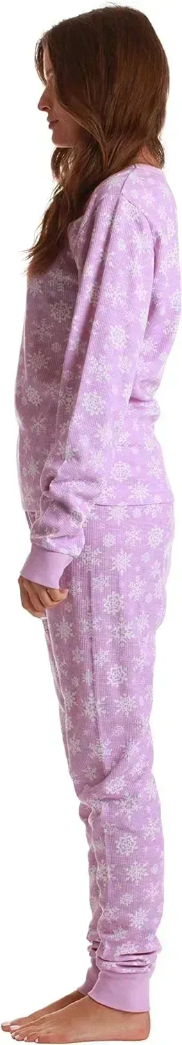 Women's Thermal Underwear Pajamas Set
