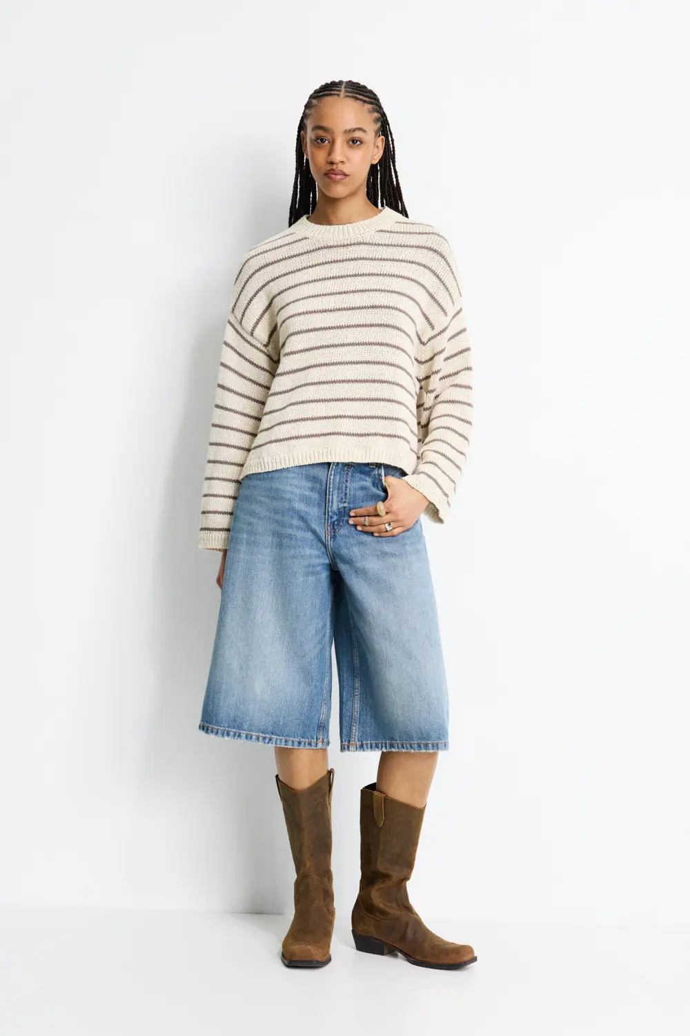 Jersey rayas oversize