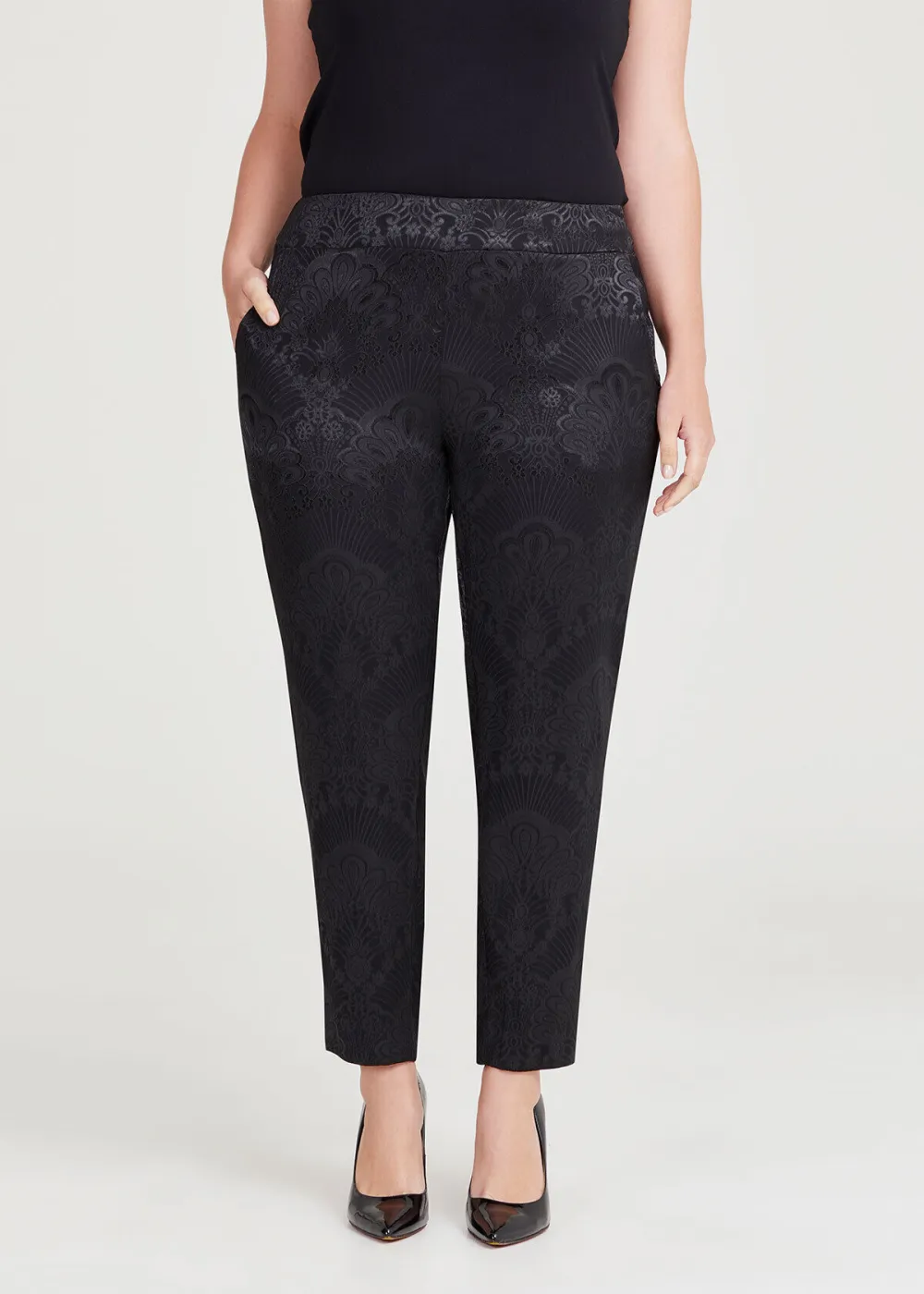 Tully Jacquard Suit Pant