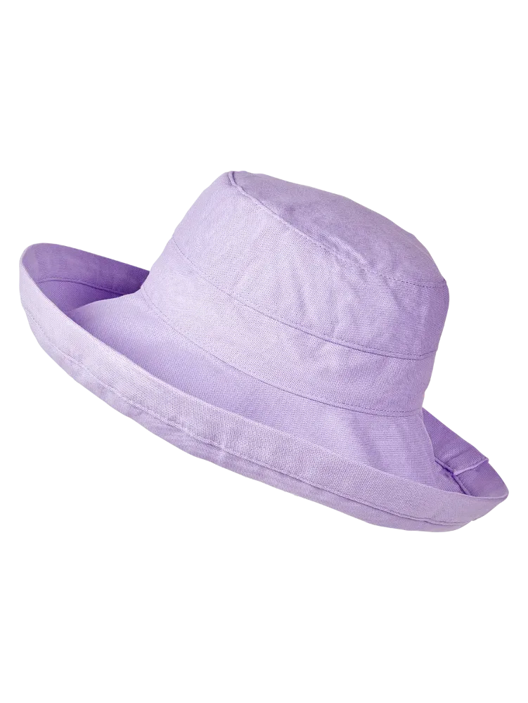 Women's Big-Brim Cotton Canvas Hat