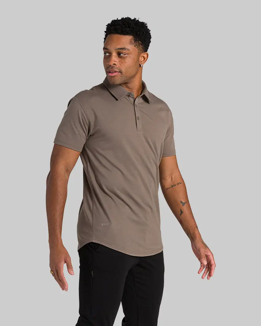 Drop-Cut Polo: Bylt Signature