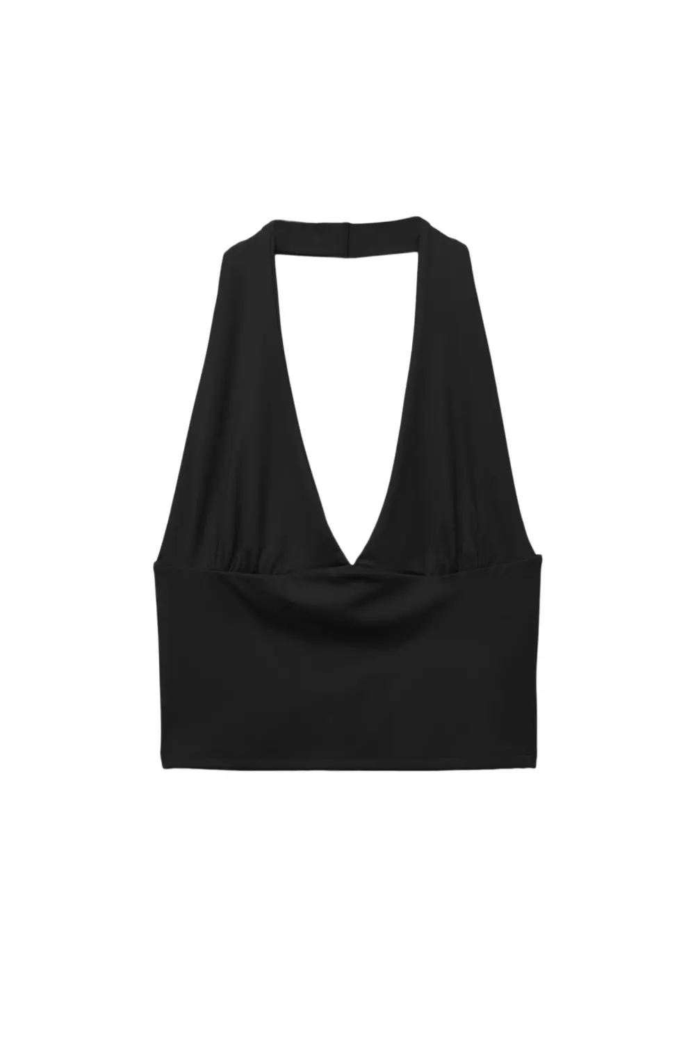 Open-back halter top
