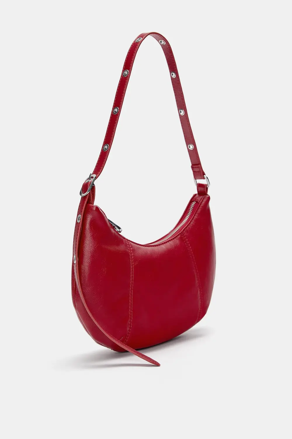 Bolso de hombro media luna
