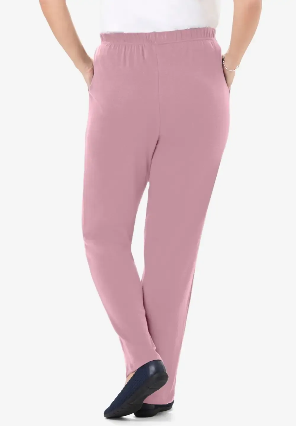 7-Day Knit Straight Leg Pant