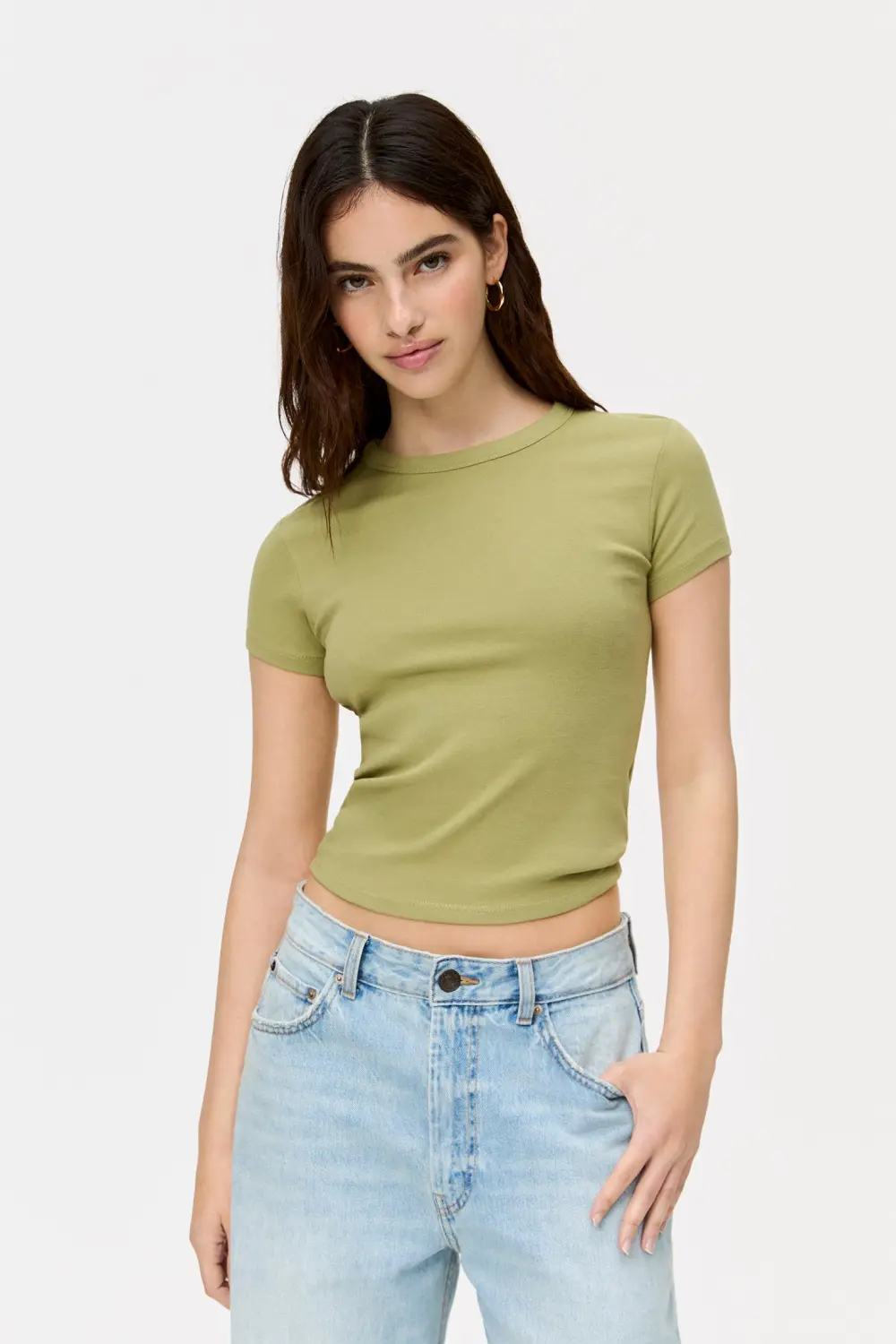 Camiseta básica ajustada