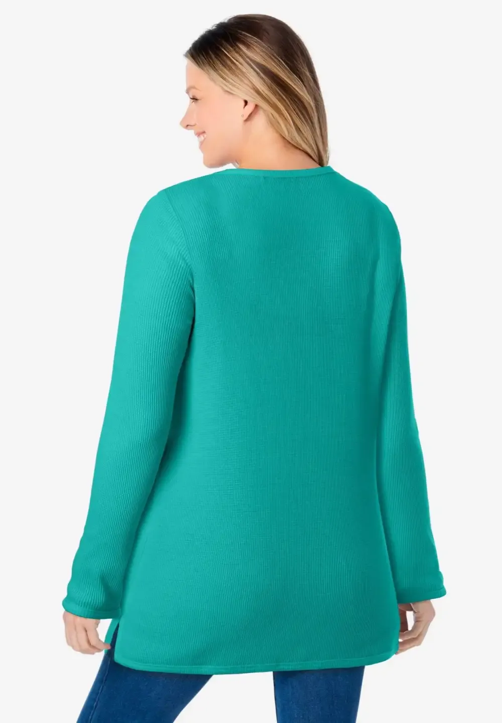 Waffle Thermal Sweatshirt