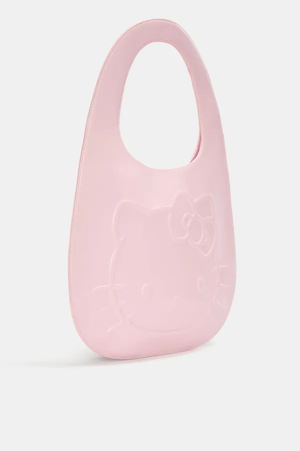 Bolso de hombro rosa Hello Kitty