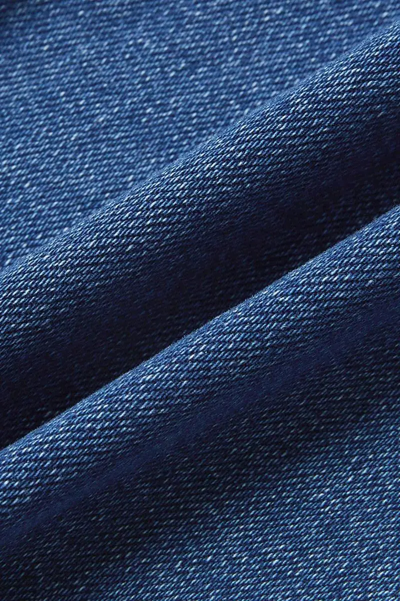 Wash Metal Decor Stitch Detail Mid Rise Bootcut Jeans Without Belt