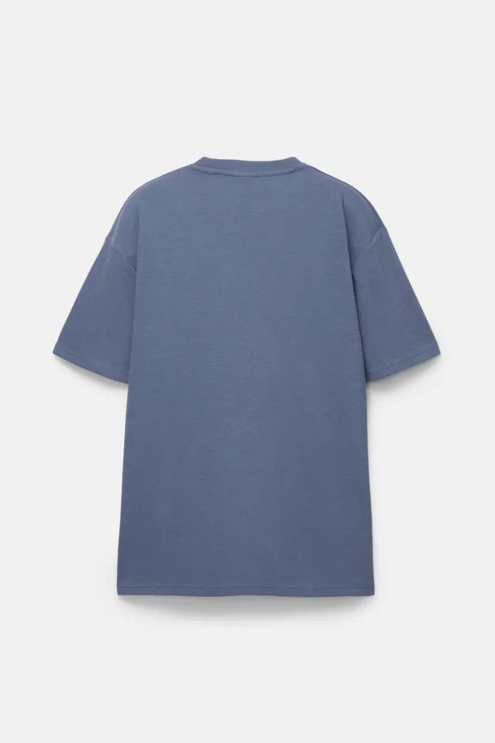 Basic short sleeve textured T-shirt