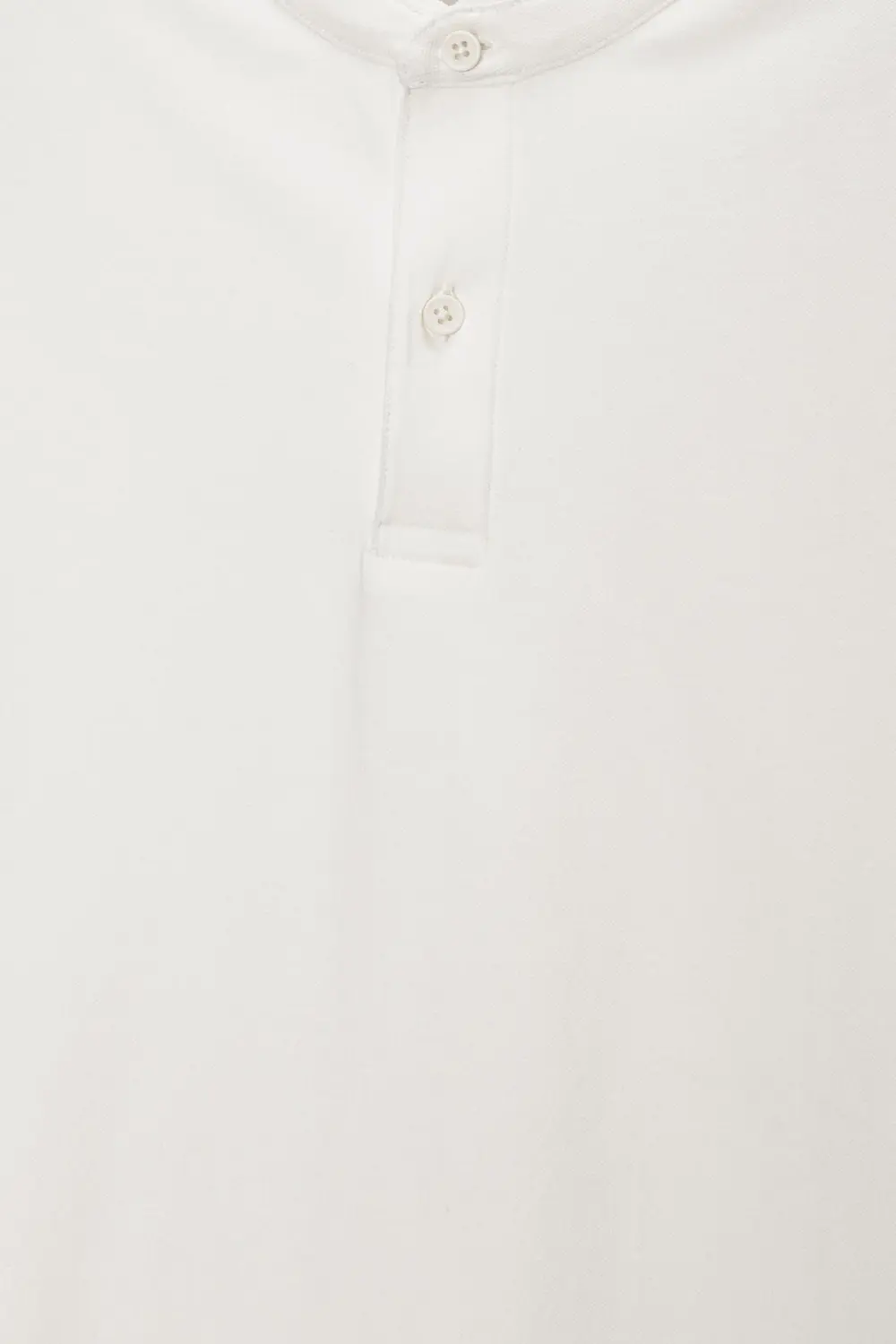 Stand-up collar polo shirt
