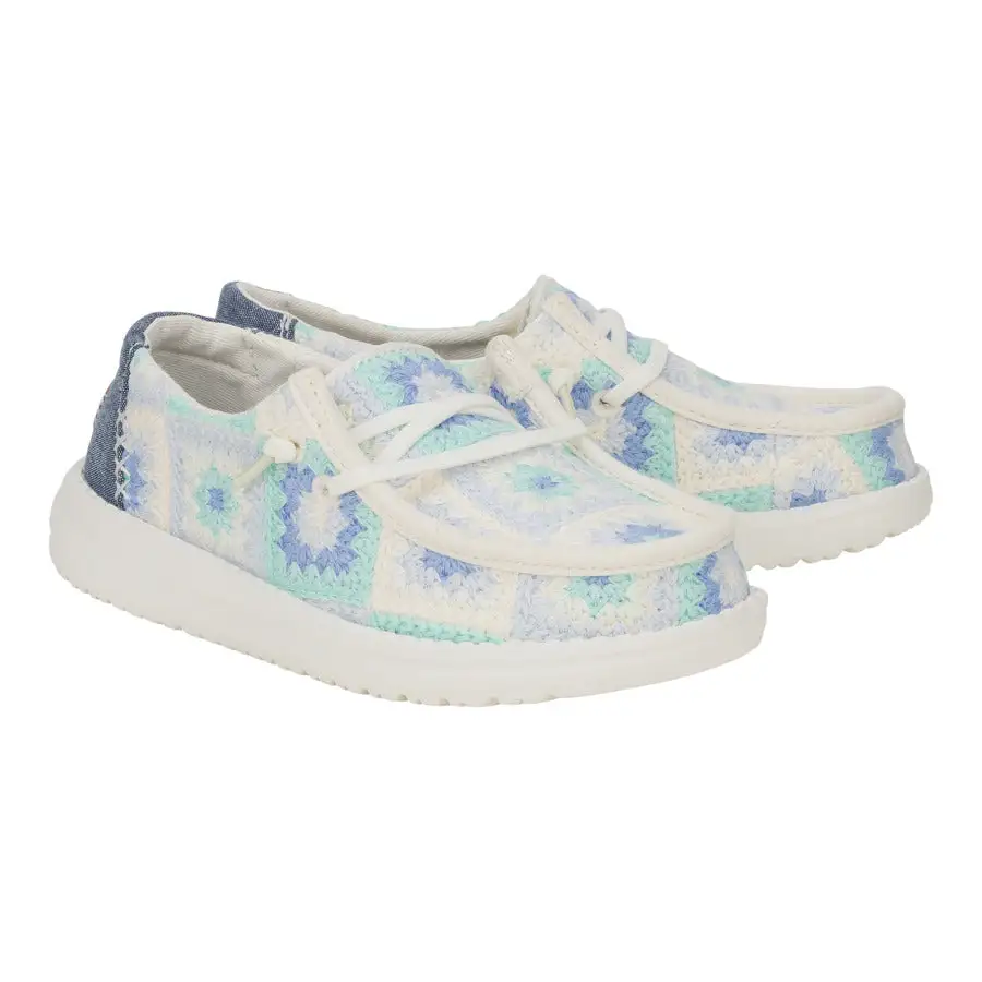 Wendy Youth Cottage Crochet - Bay Blue/Multi