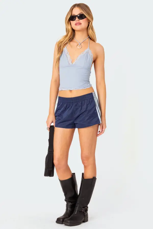 Sharona Lace Trim Tank Top