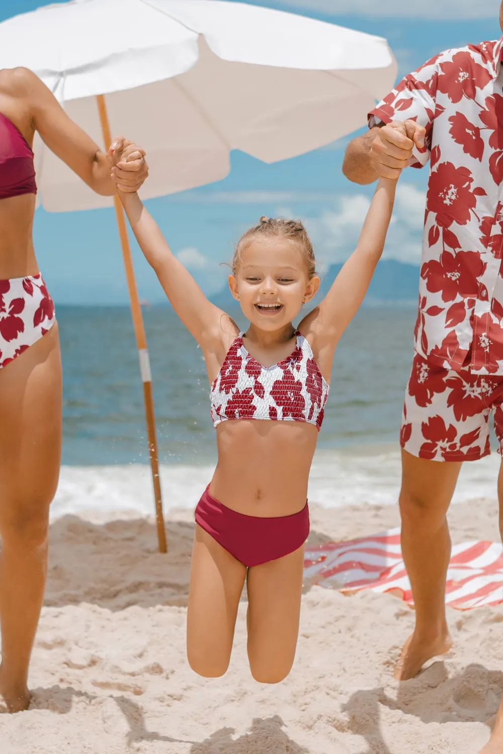 Starfish Kisses Floral Swim Set