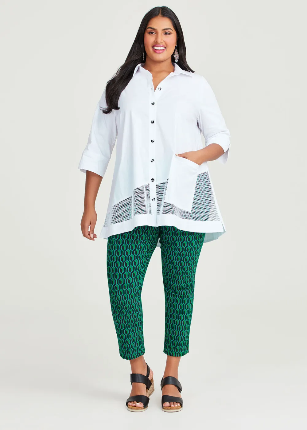 Seeing Green Geo Pant