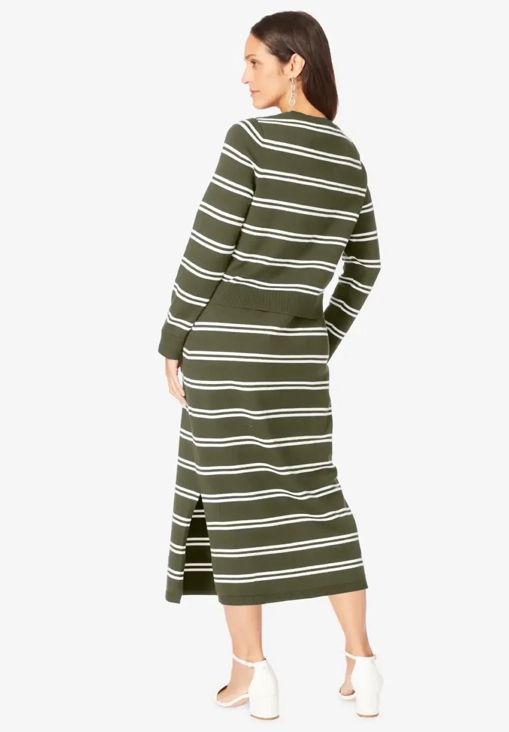 Two Piece Sweater Dress Set