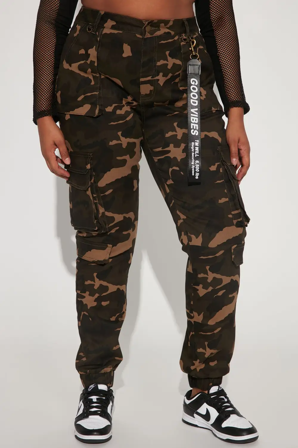 Good Vibes Cargo Jogger - Camouflage