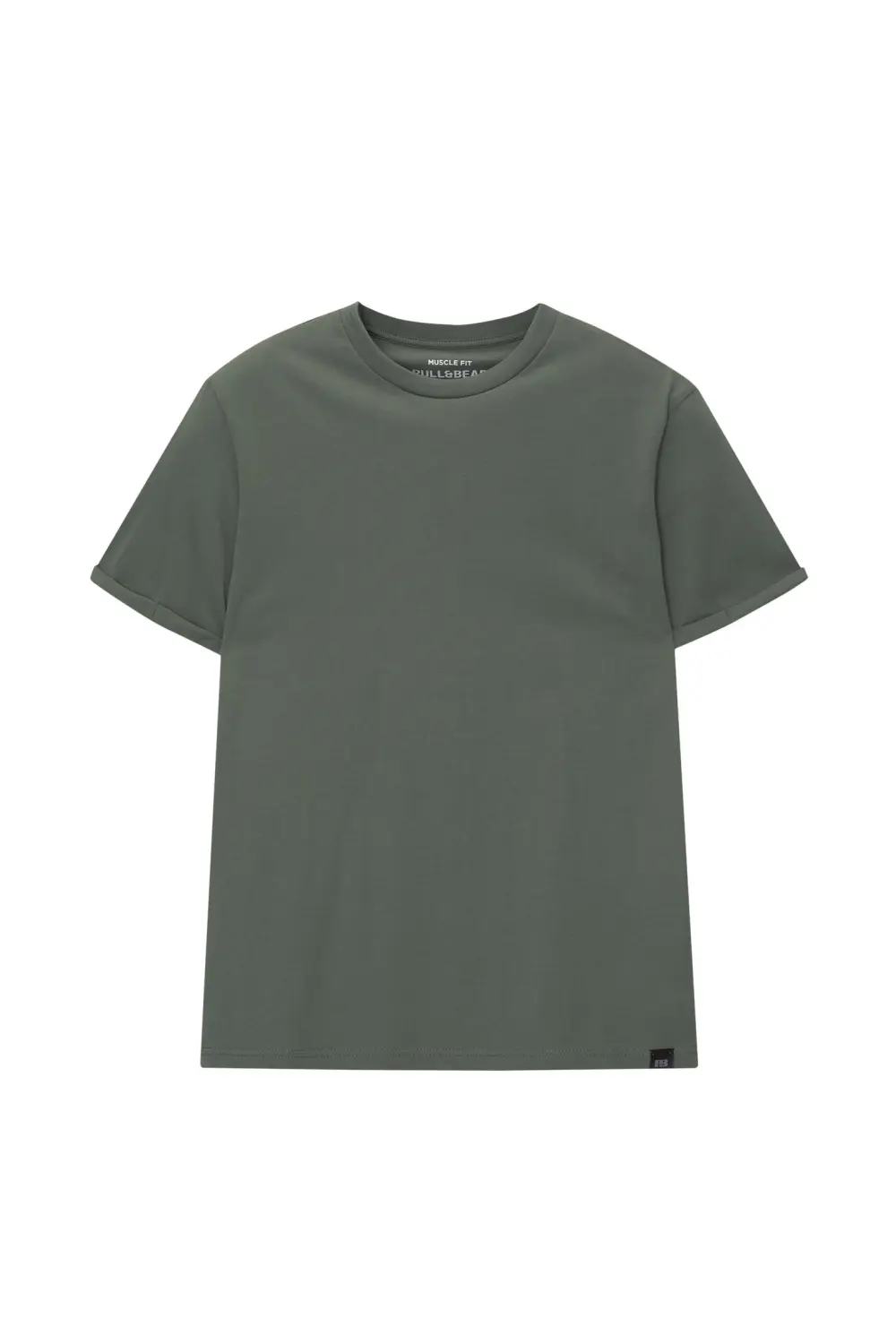 Basic muscle fit T-shirt
