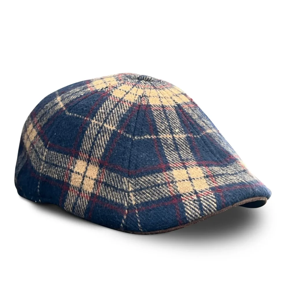 The Distillery Boston Scally Cap - Firewater Plaid