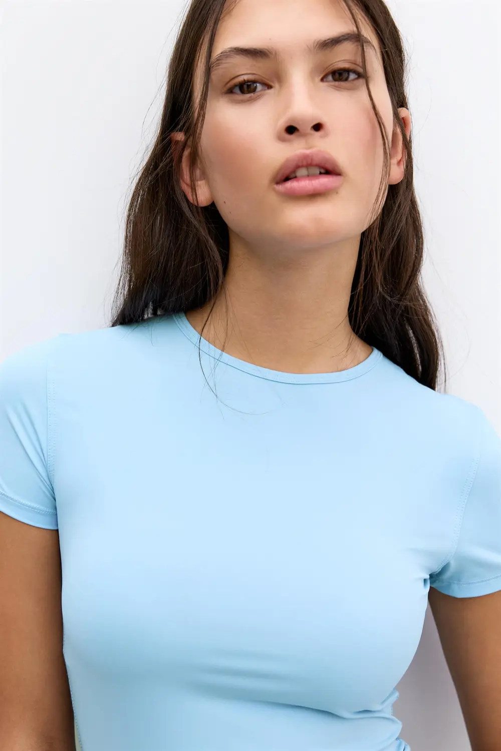 Camiseta poliamida manga corta