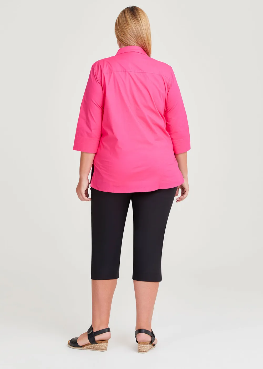 Stretch Cotton Poplin Shirt