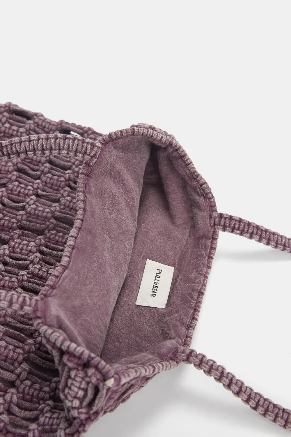 Bolso shopper crochet
