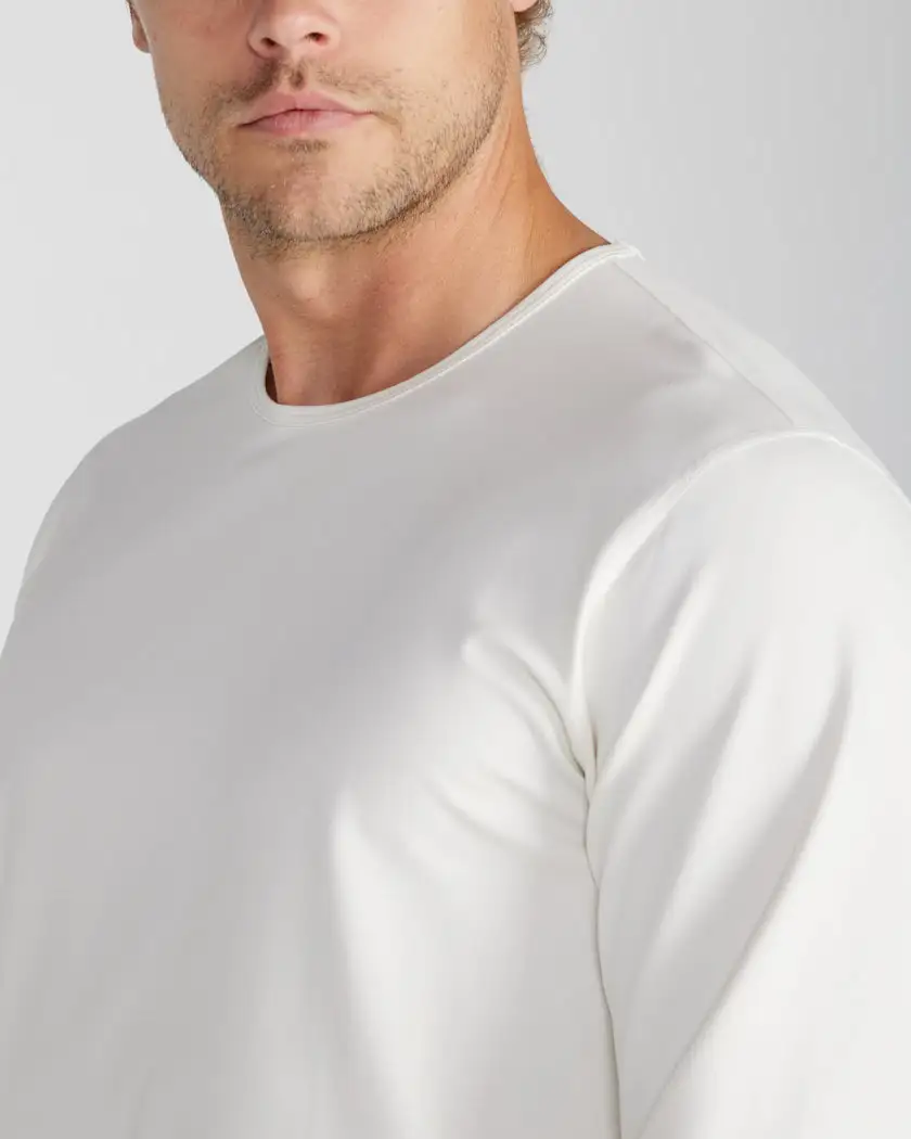 Drop-Cut Long Sleeve: Lux