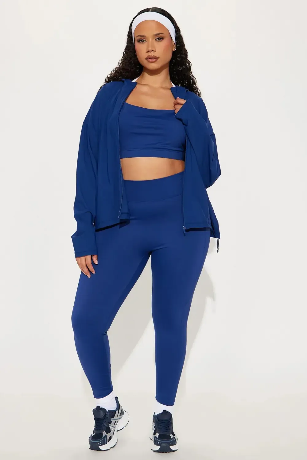 Double It Active Jacket - Midnight Blue