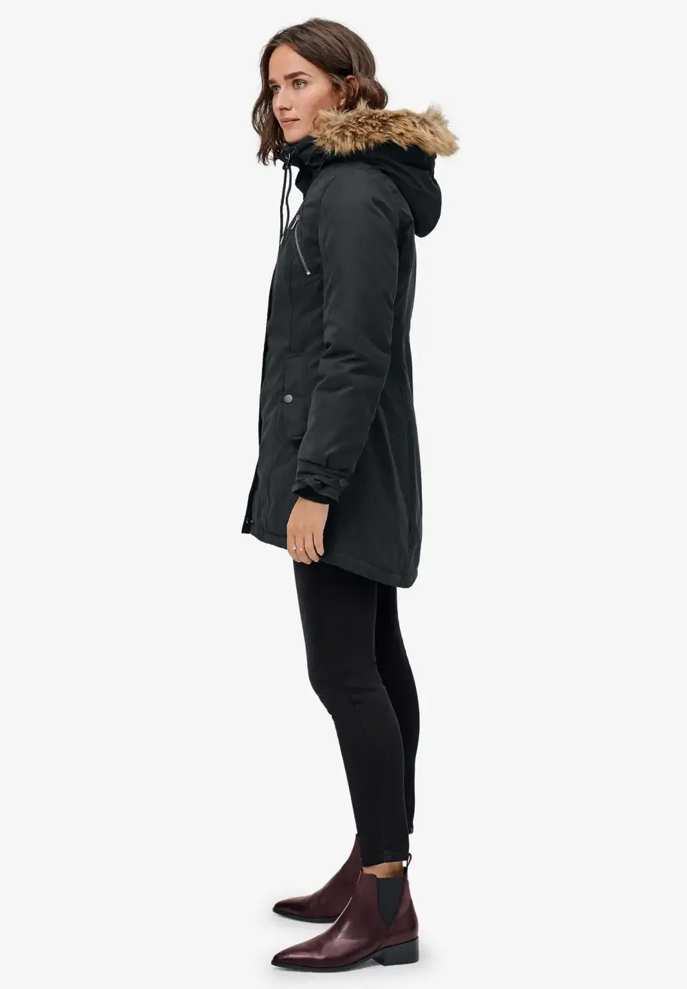 Modern A-line Parka
