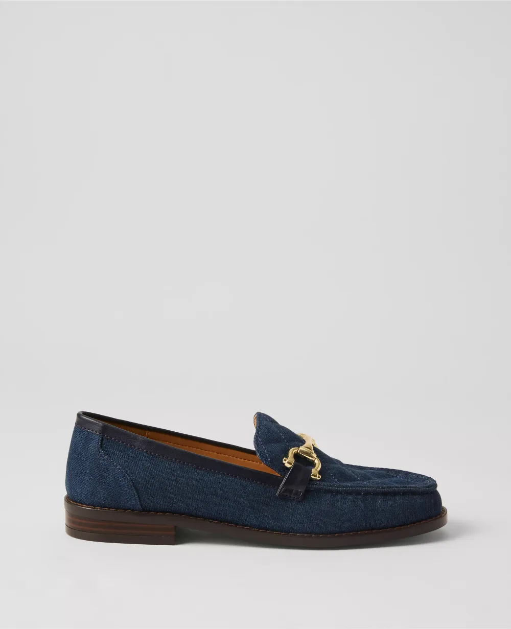 Horsebit Denim Loafers