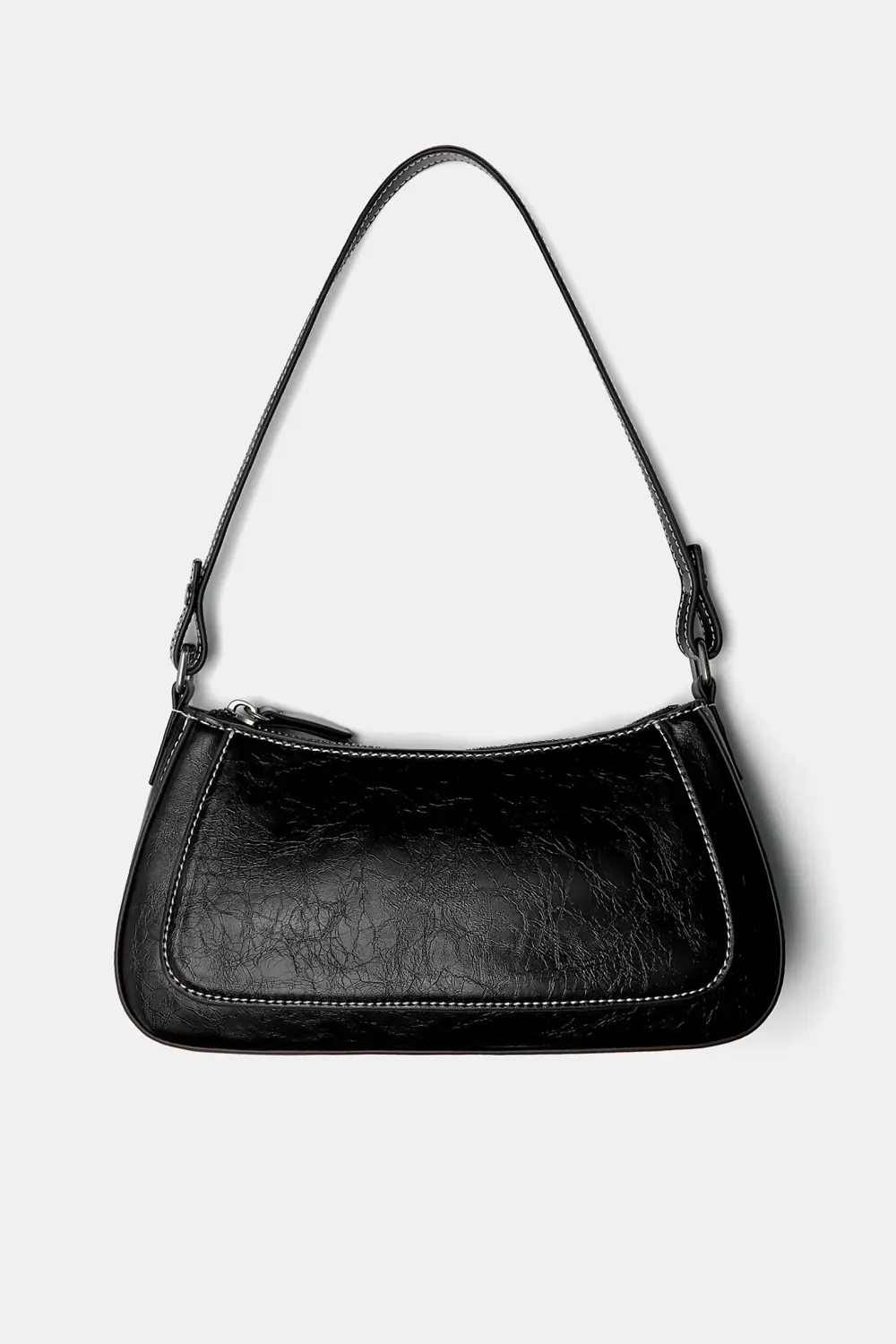 Bolso de hombro costuras