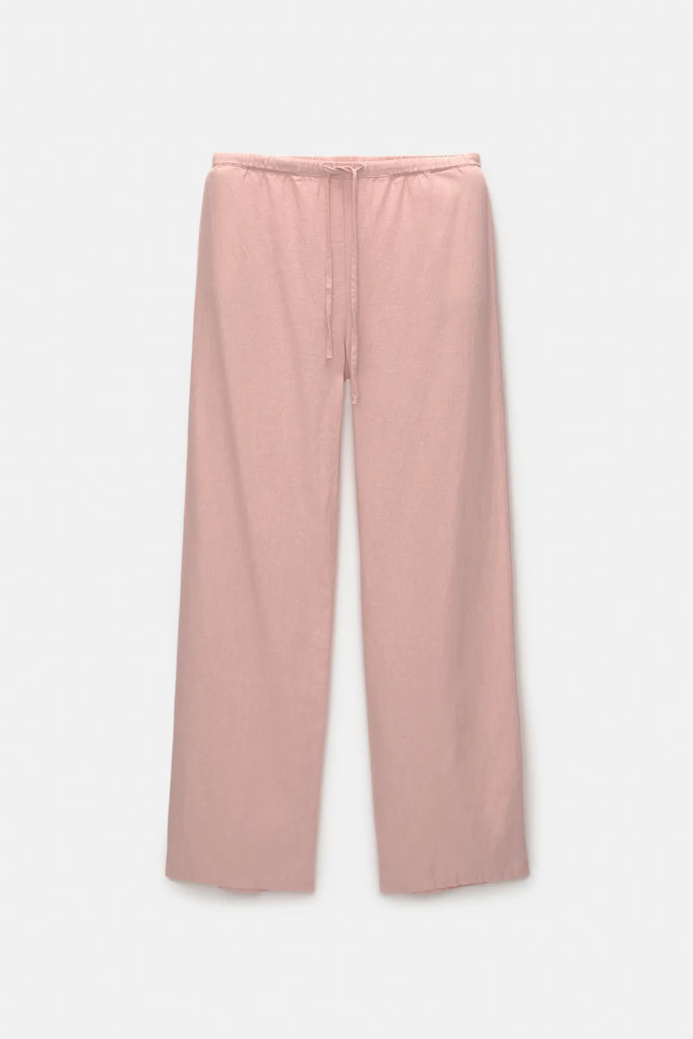 Pantalón fluido con lino